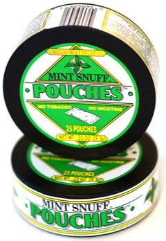 Mint Snuff Pouches