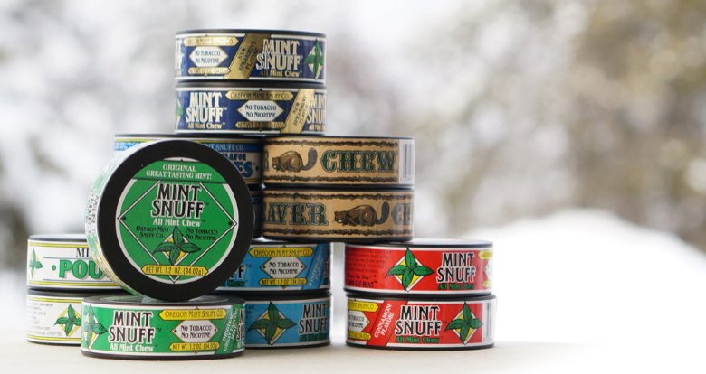 Mint Snuff Cans